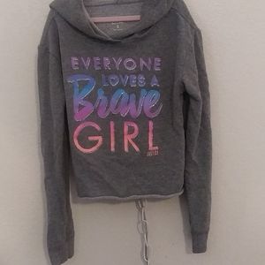 Girls box hoodie